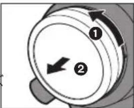 PANASONIC Lumix SR70200 - レンズの取り付け - 1