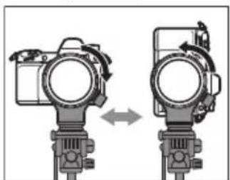 PANASONIC Lumix SR70200 - ■ Vertikale/horizontale Ausrichtung ändern - 2
