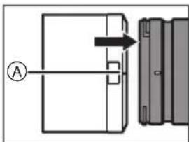 PANASONIC Lumix SR70200 - レンズの取り付け - 2