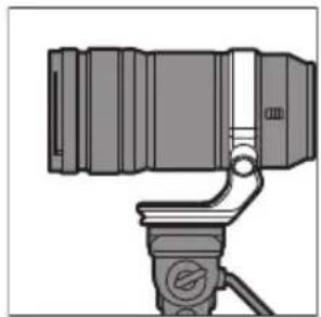PANASONIC Lumix SR70200 - Utilizzo dell'attacco del treppiede - 1