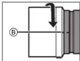 PANASONIC Lumix SR70200 - Attaching the Lens - 3