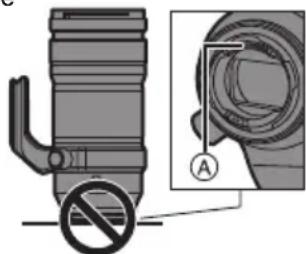 PANASONIC Lumix SR70200 - ■ Entretien de l'objectif - 1