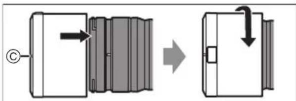 PANASONIC Lumix SR70200 - ■ Cómo desmontar un parasol - 2