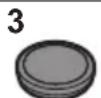 PANASONIC Lumix SR24105 - Accessor in dotazione - 4