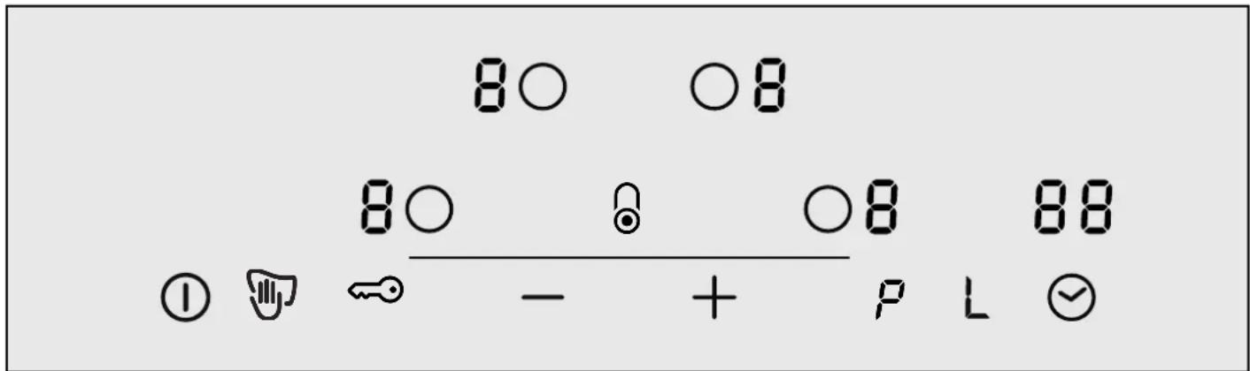 NEFF XB48P - Le bandeau de commande - 1