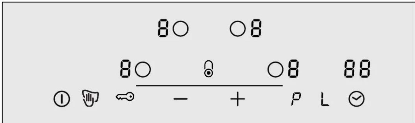 NEFF XB48P - The control panel - 1