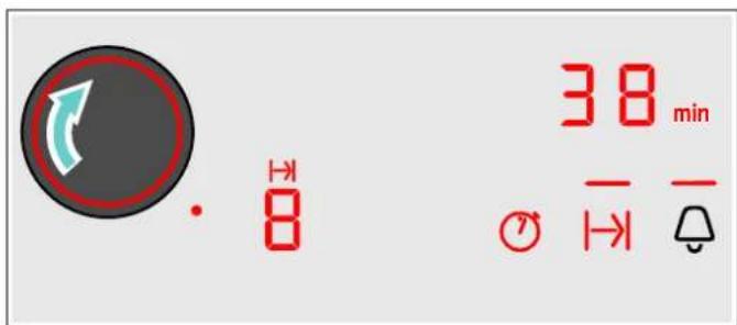 NEFF SH81HMC - Tijdsduur instellen - 2
