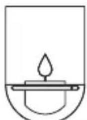 Höfats Gravity Candle M90 - Éteindre - 1