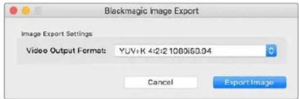 Blackmagic Design DeckLink 8K Pro - Exportieren eines Bilds aus Photoshop - 1