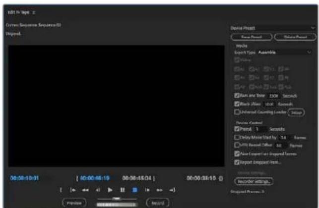 Blackmagic Design DeckLink 8K Pro - Exportation sur bande - 1