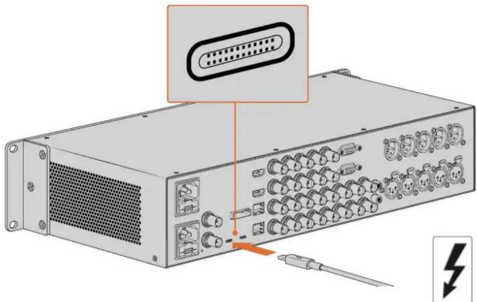 Blackmagic Design DeckLink 8K Pro - Se connecter via une connexion Thunderbolt - 1