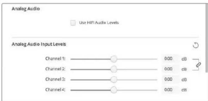 Blackmagic Design DeckLink 8K Pro - HiFi Ses Seviyelerinin Kullanimi - 1