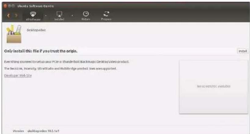 Blackmagic Design DeckLink 8K Pro - Linux Installation - 1
