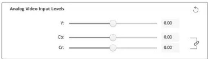 Blackmagic Design DeckLink 8K Pro - Analog Video Input Levels (模拟视频输入电平) - 1