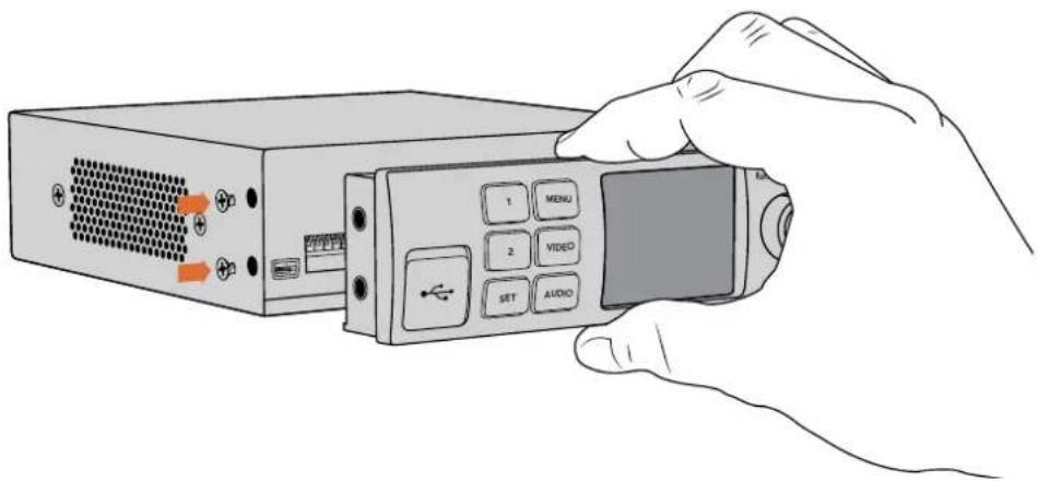 Blackmagic Design DeckLink 8K Pro - Installer un Teranex Mini Smart Panel - 1