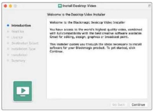 Blackmagic Design DeckLink 8K Pro - Installation unter Mac OS - 1