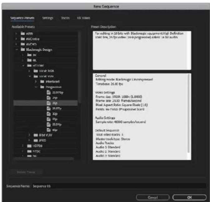 Blackmagic Design DeckLink 8K Pro - como create un proyecto - 3