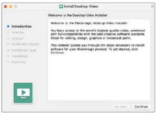 Blackmagic Design DeckLink 8K Pro - 在Mac OS系统下安装 - 1