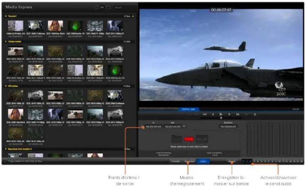 Blackmagic Design DeckLink 8K Pro - Effectuer une recherche dans la liste de medias - 2