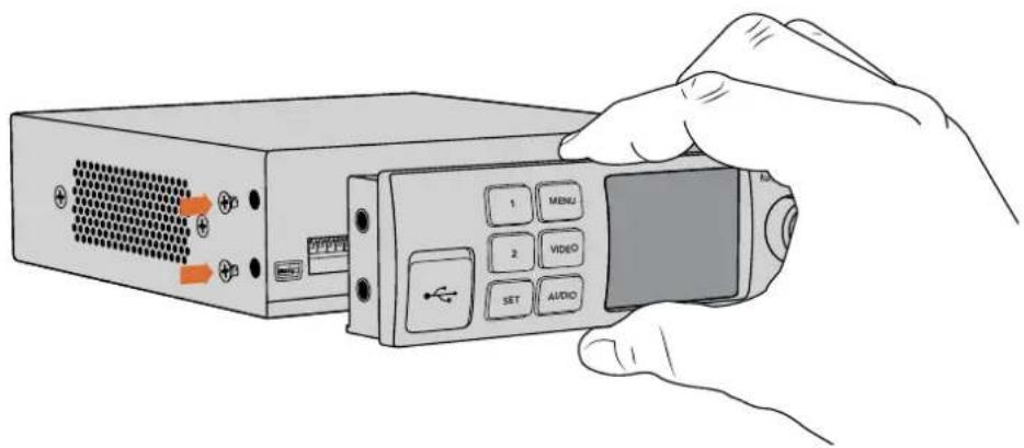 Blackmagic Design DeckLink 8K Pro - Teranex Mini Smart Panel'in Takilmasi - 1