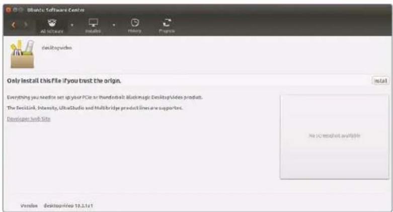 Blackmagic Design DeckLink 8K Pro - Installation sous Linux - 1