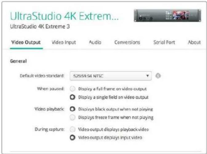 Blackmagic Design DeckLink 8K Pro - Blackmagic Desktop Video Setup yazilimini baslatmak icin: - 2