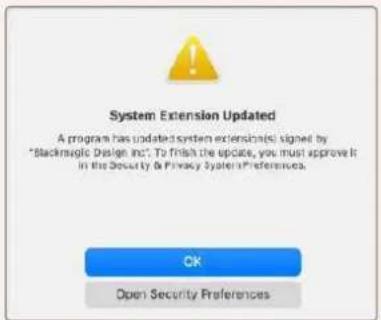 Blackmagic Design DeckLink 8K Pro - macOS Big Sur 《上》的 账户开户 - 1