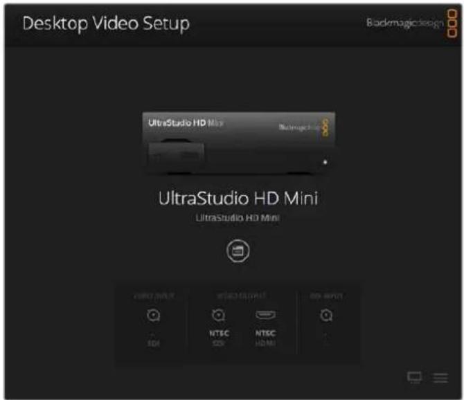 Blackmagic Design DeckLink 8K Pro - So starten Sie Blackmagic Desktop Video Setup: - 1