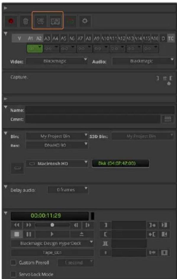 Blackmagic Design DeckLink 8K Pro - Deck kontrl ile aninda görtü yakalamak icin: - 1