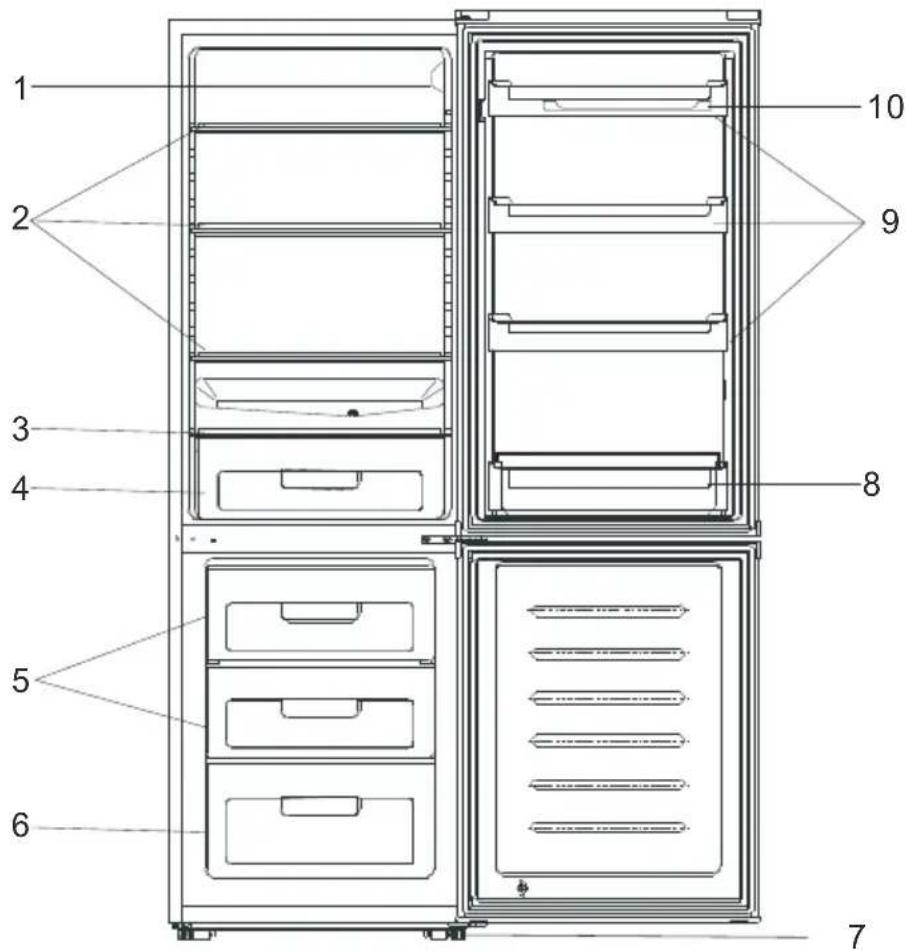 Everglades EVUD425 - STRUCTURE ILLUSTRATION - 1