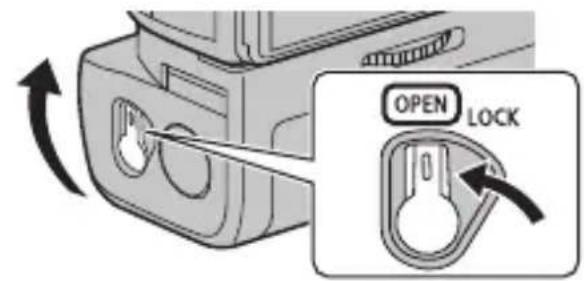 PANASONIC Lumix DMWBGS1 - Einlagen/Entfernen des Akkus - 1