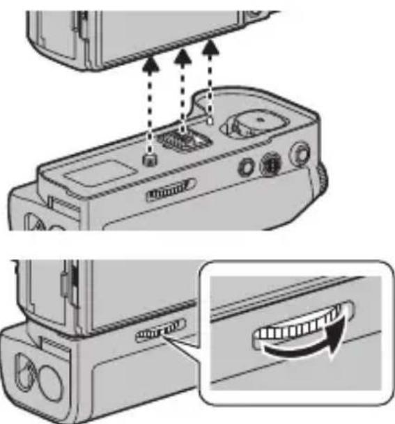 PANASONIC Lumix DMWBGS1 - Mise en place et retrait sur l'ordinateil photo numérique - 2