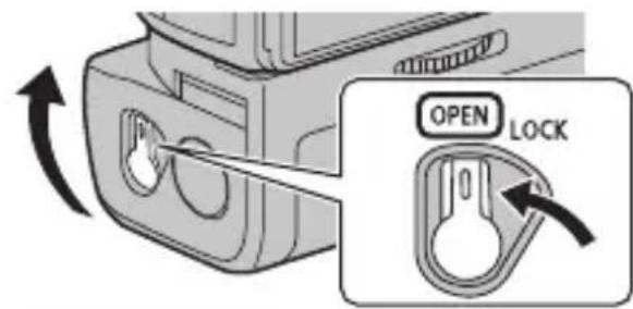 PANASONIC Lumix DMWBGS1 - Inserting/Removing the Battery - 1