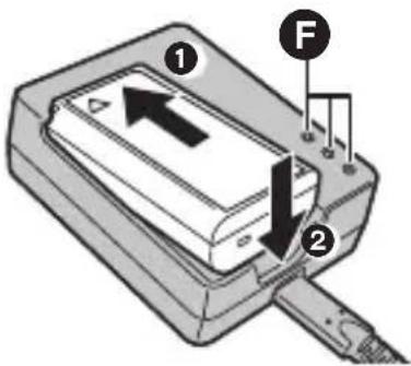PANASONIC Lumix DMWBCT14 - Charge de la batterie - 2