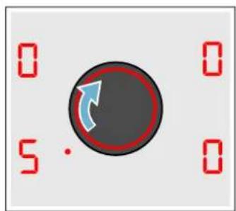 NEFF PYR61HMC - Set the heat setting - 2