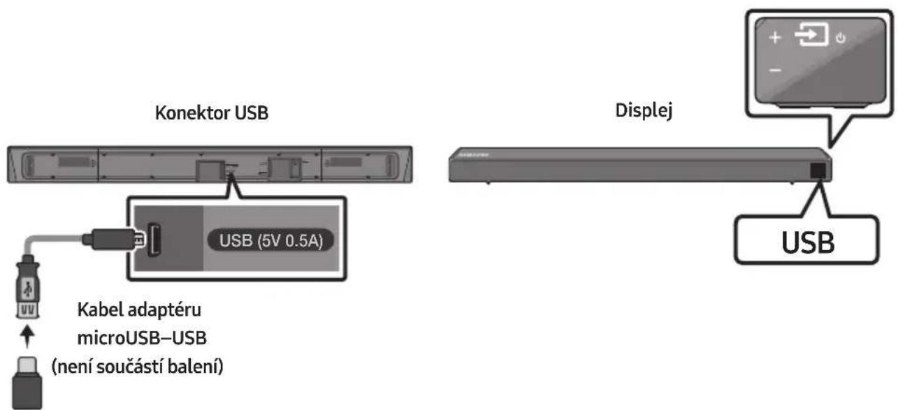 SAMSUNG HWR650 - PŘIPOJENÍ PAMĚTOVÉHO ZAŘÍZENÍ USB - 1