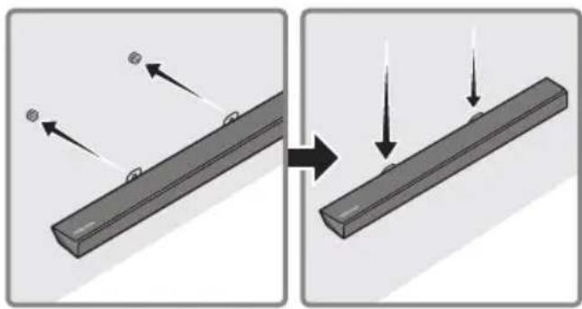 SAMSUNG HWR650 - Komponente stenskega nosilca - 8