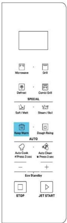 BAUKNECHT MW 254 SM - KEEP WARM (Mantenere caldo) - 1