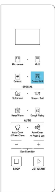 BAUKNECHT MW 254 SM - COMBI MICROWAVE + GRILL (COTTURA COMBINATA MICROONDE + GRILL) - 1