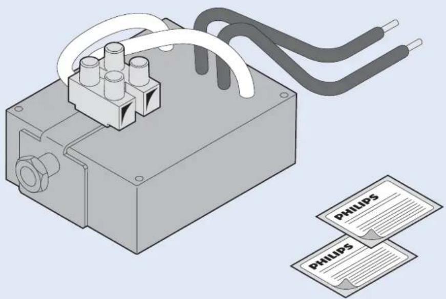 PHILIPS ArenaVision MVF403 - Le luminaire peut etre oriente de trois manieres: - 1