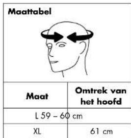 CRIVIT DSHSPEED201 - Keuze van de juiste helmmaat - 1