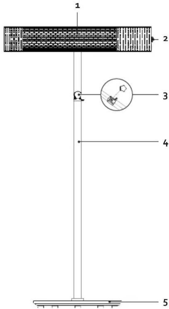 DOMO DO7342TV - PARTS - 1