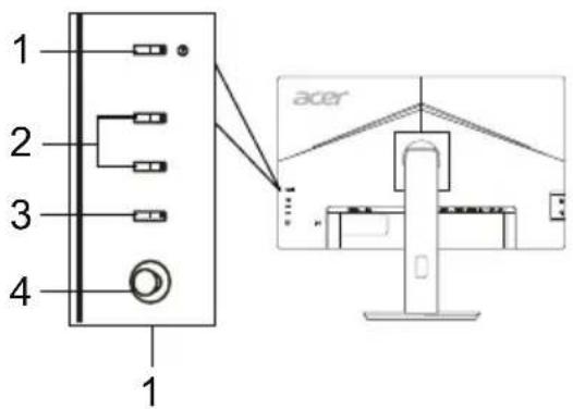 ACER B227Q - Externala Kontroller - 2