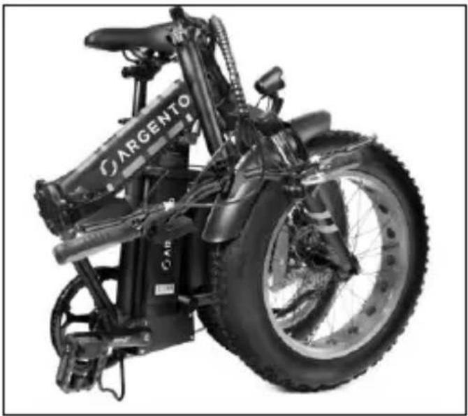 Argento Mini Max - Zlaganje kolesa s pomo矫o pedala - 7