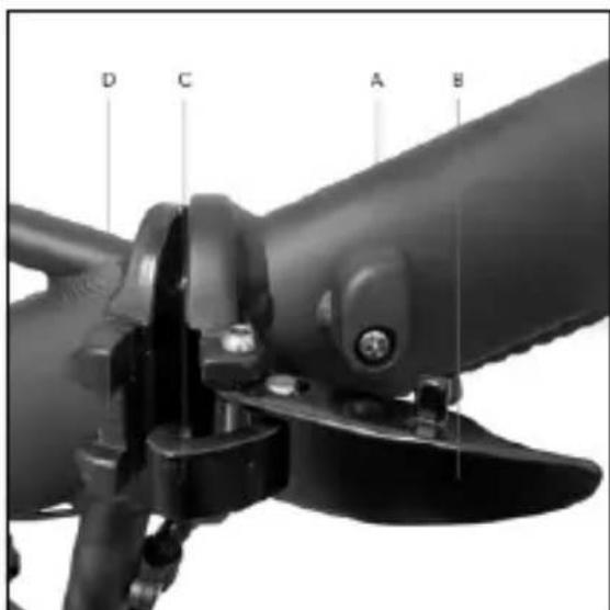 Argento Mini Max - Ripiegamento della bicyclicta a pedalata assistita - 6