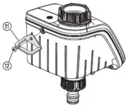 GARDENA Smart Water Control 19031 - To fit anti-theft device (optional): - 1