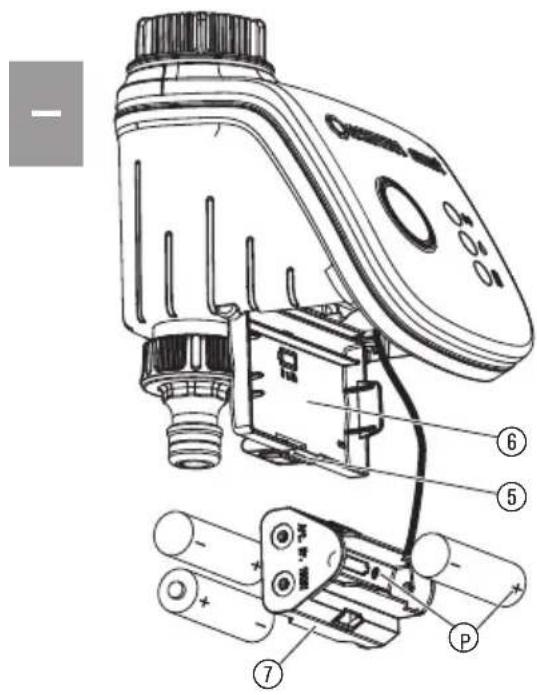 GARDENA Smart Water Control 19031 - ATTENZIONE! Non possono essere utilizzate pile ricaricabili! - 1