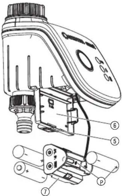 GARDENA Smart Water Control 19031 - CAUTION! Rechargeable batteries should not be used! - 1
