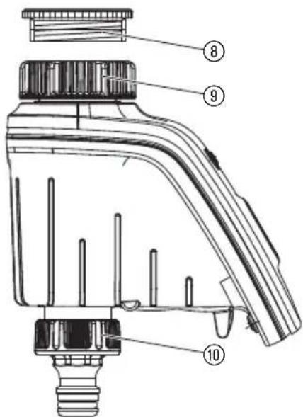 GARDENA Smart Water Control 19031 - CAUTION! Rechargeable batteries should not be used! - 2