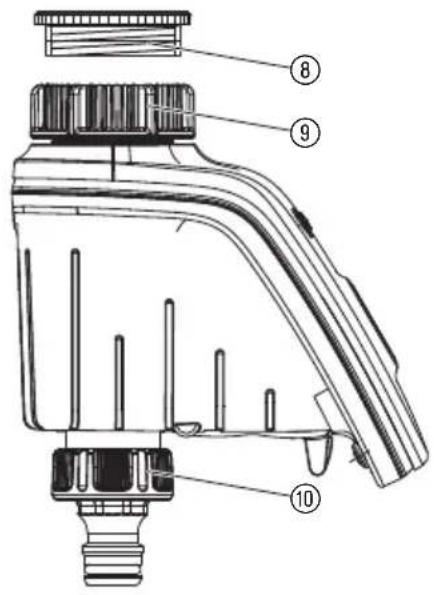 GARDENA Smart Water Control 19031 - ATTENZIONE! Non possono essere utilizzate pile ricaricabili! - 2